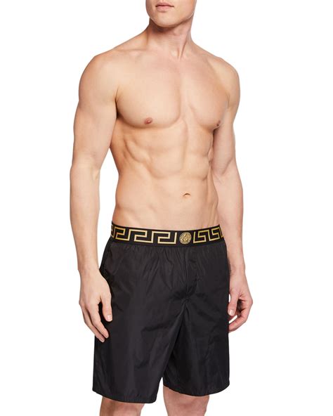 versace mens swim trunks